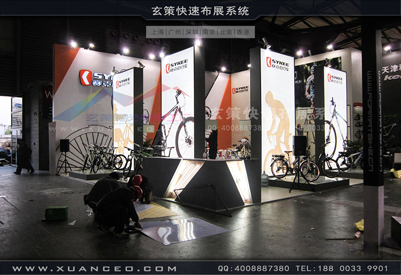 賽克展台搭展-自行車展展台搭展-上海午夜福利在线播放展覽工廠05