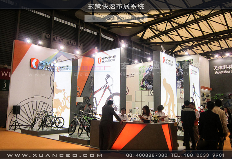 賽克展台搭展-自行車展展台搭展-上海午夜福利在线播放展覽工廠07