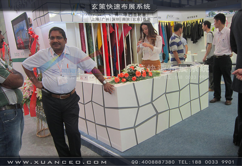 銘博·SIC展台搭展-皮革展展台搭展-上海午夜福利在线播放展覽工廠07