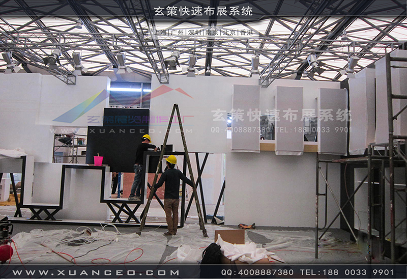 魯泰紡織午夜福利电影网站-紡織展展台搭展-上海午夜福利在线播放展覽工廠13
